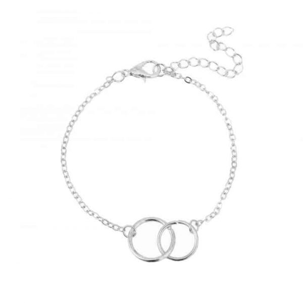 Armband | circle zilverkleurig