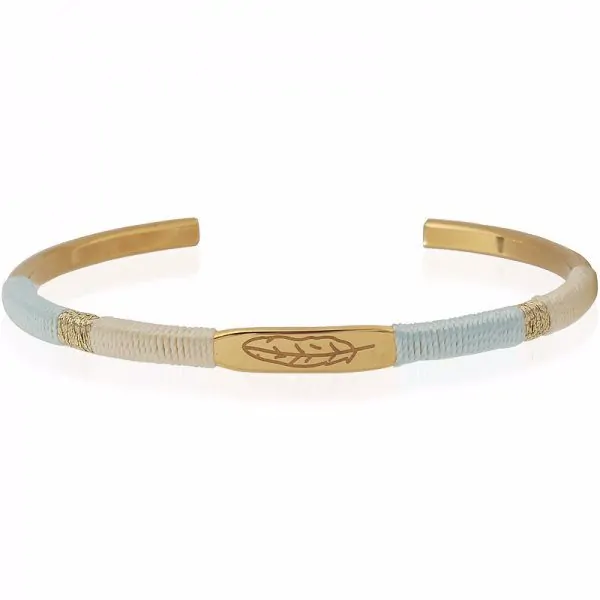 Armband | feather blue