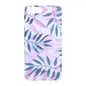 iPhone hoesje | pink leaves