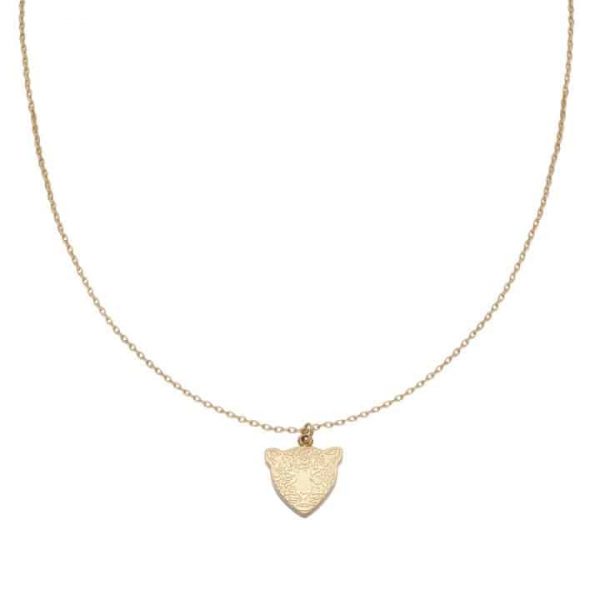 Ketting | famous leopard (goud)