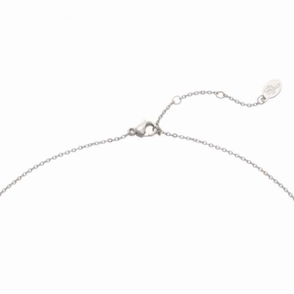 Ketting | famous leopard (zilver) - Afbeelding 3