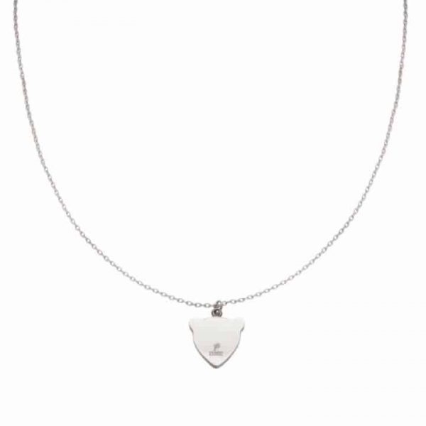 Ketting | famous leopard (zilver) - Afbeelding 2