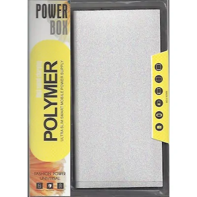 Powerbank 10000mAh | zilverkleurig