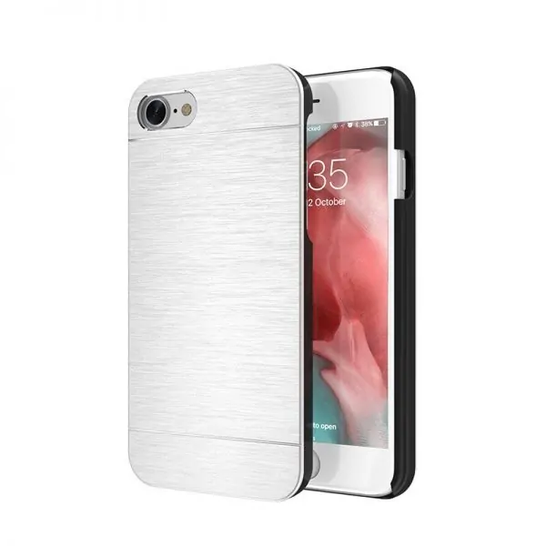 iPhone hoesje | Aluminium zilver
