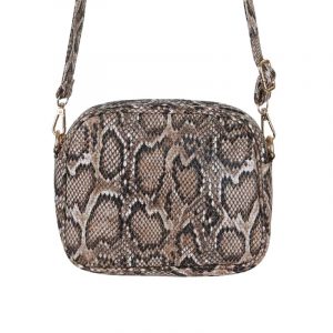 Tas | Slangenprint beige