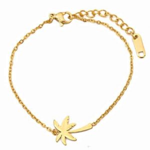 Armband | Palmtree goldcolor