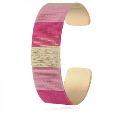 Armband | Breed fuchsia