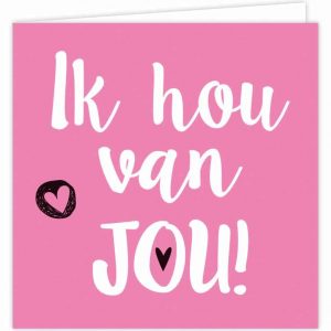 Wenskaart | Ik hou van jou