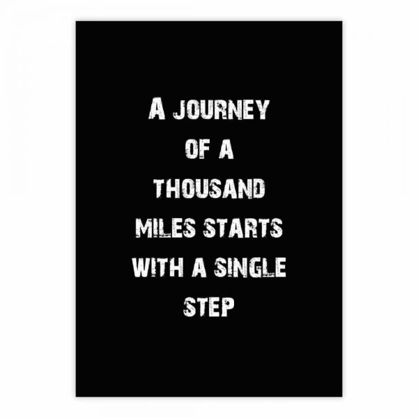 Postkaart | A journey