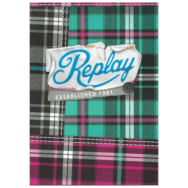 Replay schrift | A4 gelinieerd