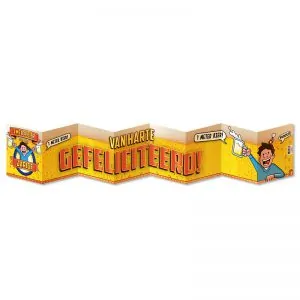 Meter bierkaart | Jarige