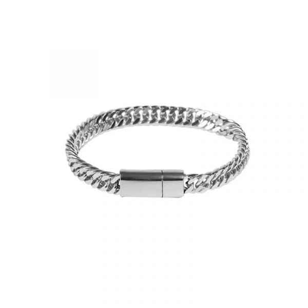 Armband | sophisticated guy zilver