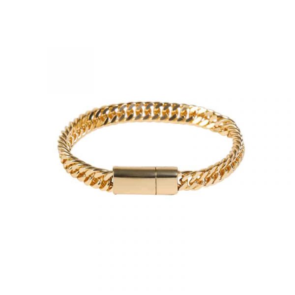 Armband | sophisticated guy goud