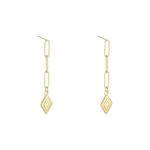 Oorbellen | Diamond in the sky (goud)