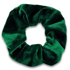 Scrunchie-velvet-groen